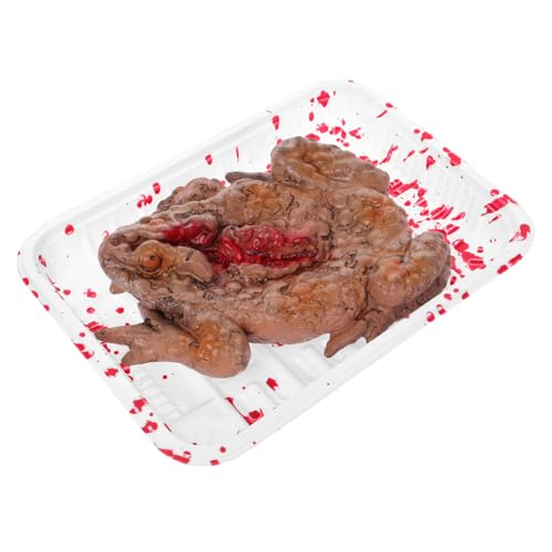 CIYODO Realistische Kröten-mahlzeitbox Gruselige Dekoration Für Halloween-Partys Und Spukhäuser Simulations-Requisite Für Party-aktionen CIYODO Realistische Kröten-mahlzeitbox Gruselige Dekoration Für Halloween-Partys Und Spukhäuser Simulations-Requisite Für Party-aktionen von CIYODO
