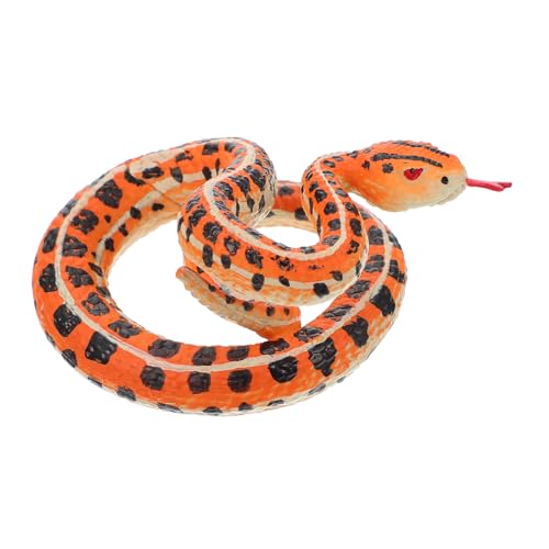 CIYODO Realistisches Schlangenmodell aus Hochwertigem Kunststoff Lebensechte Reptil Dekoration für Kinderzimmer für Halloween Fasching und Lernspielzeug zur Naturkunde CIYODO Realistisches Schlangenmodell aus Hochwertigem Kunststoff Lebensechte Reptil Dekoration für Kinderzimmer für Halloween Fasching und Lernspielzeug zur Naturkunde von CIYODO