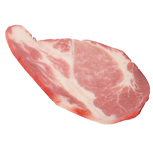 CIYODO Simulation Von Rindfleischscheiben Gefälschtes Fleisch Künstliches Fleisch Modell So Tun Als Ob Es Essen Wäre Requisiten Lebensechte Rindfleisch von CIYODO