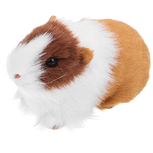 CIYODO Simulations-Mausmodell Hamster-Kuscheltiere ausgestopfte Tiere aus meerschweinchen kinderzimmerdeko Dekoration kinderzimmer Spielzeuge Hamster-Tierfigur Plüsch-Hamster-Figur von CIYODO