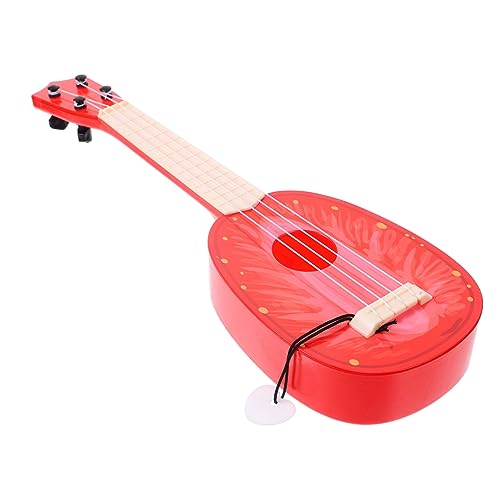 CIYODO Simulations-Ukulele fogelschreker mockin Mini-Ukulele gefälschte Gitarre kleine Gitarre Spielzeuge Kinderspielzeug Mini-Gitarren-Spielzeug Spielzeug für frühes musikalisches Lernen von CIYODO