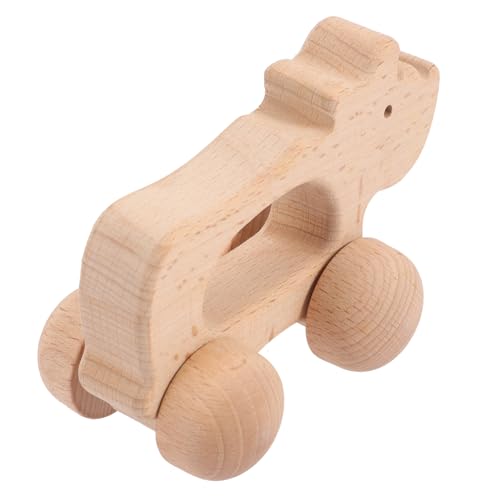 CIYODO Spielzeug Push-Walker-Spielzeug für Lernspielzeug für Babys Spielzeug für Kleinkinder Teething Toys Schiebewagen Kleinkindspielzeug Auto für Kleinkind Greiflinge aus Holz von CIYODO