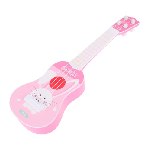 CIYODO Spielzeuggitarre Für Kinder Kinderspielzeuggitarre Simulation des Spielens Von Musikinstrumenten Mini-Instrumente Kinder Spielten Ukulele Anfängerinstrument Mini-Spielzeug Abs von CIYODO