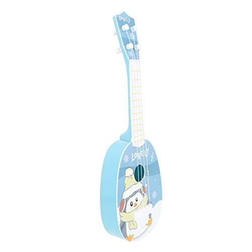 CIYODO Spielzeuggitarre für Kinder Gitarrenspielzeug für Kinder Kinderukulele Ukelele for Spielzeug Gitarre Musikinstrumente Kinderspielzeug Plastikinstrument Mini-Gitarrenspielzeug von CIYODO