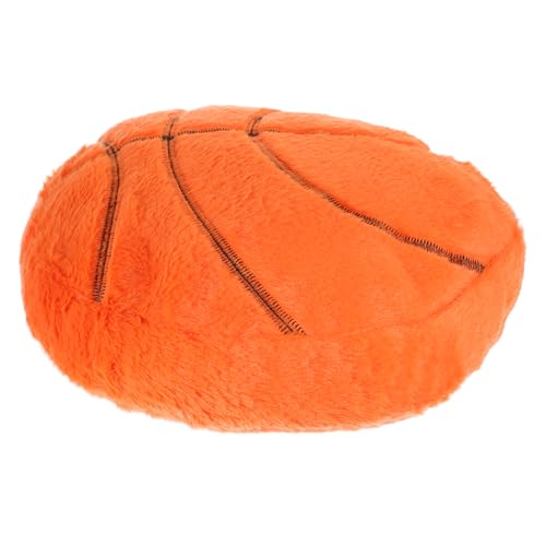 CIYODO Sportkissen Stofftier Kinder Basketballkissen Drinnen für Dekoration Plüsch Basketball Sportbälle Sport für Wurfkissen Spielen Sportballspielzeug Schlafzimmer Flauschiges von CIYODO