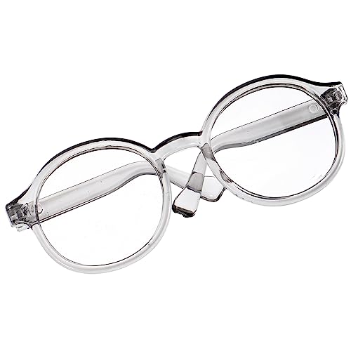 CIYODO Stylische Puppenbrille Praktisches Brillenaccessoire Für Puppen Transparente Brillenfassung Ideales Für Puppen Und Kreative Bastelprojekte von CIYODO