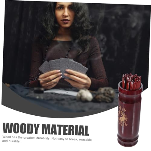 CIYODO Teiliges Divinationsstäbchen Holzaufbewahrung Leichtes Feng Shui Wahrsage Spiel für Jung und Alt Tragbarer Bambus Fortune Sticks kit für Freizeit und Spirituelle Unterhaltung CIYODO Teiliges Divinationsstäbchen Holzaufbewahrung Leichtes Feng Shui Wahrsage Spiel für Jung und Alt Tragbarer Bambus Fortune Sticks kit für Freizeit und Spirituelle Unterhaltung von CIYODO