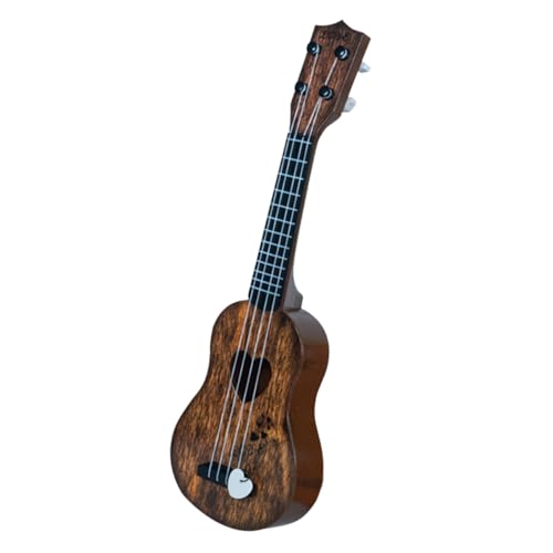 CIYODO Ukulele Für Kinder Ukulele-Modell Für Kleinkinder Musikalisches Lernspielzeug Für Kinder Kindergitarre Für Anfänger Kleinkind-Ukulele Kinder Gitarre Musikinstrumentenmodell Plastik von CIYODO