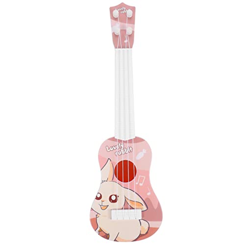 CIYODO Ukulele Gitarre für Kinder Kidcraft-Spielset kinderinstrumente musikinstrumente für Kinder Kinderspielzeug Musikinstrumentenmodell Simulationsgitarrenspielzeug Plastik von CIYODO