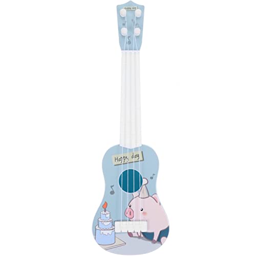 CIYODO Ukulele pädagogische Gitarre für Kinder Kindergitarre für Jungen Kinder Gitarre Gitarren für Kinder Kinderspielzeug Musikalisches Lernspielzeug für Kinder Gitarre aus Plastik von CIYODO