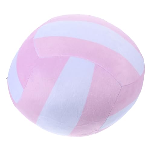 CIYODO Volleyball-Plüschtier Mini-Schaumkugeln Jungen Fußball Mädchenspielzeug rosa Kissen Volleyballball Volleyball-Geschenk kugelförmig Kopfkissen Spielzeugset Plüschkugel Kind Zubehör von CIYODO