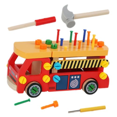 CIYODO Werkzeugkoffer Holzspielzeug Schraubendreher Baustellen Ab Jahre Fördert Kreativität und Feinmotorik mit Realistischem Schrauben und Montagespaß CIYODO Werkzeugkoffer Holzspielzeug Schraubendreher Baustellen Ab Jahre Fördert Kreativität und Feinmotorik mit Realistischem Schrauben und Montagespaß von CIYODO