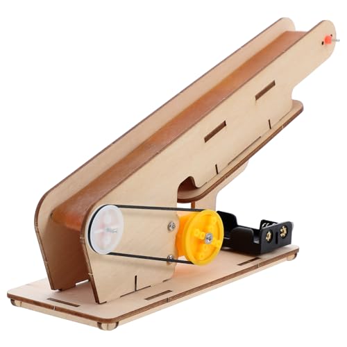 CIYODO Wissenschaftsbausatz Elektrischer Förderriemen DIY Holzset für Stem Lernen Physik Experimente Kreatives Technikspielzeug für Grund und Mittelschüler CIYODO Wissenschaftsbausatz Elektrischer Förderriemen DIY Holzset für Stem Lernen Physik Experimente Kreatives Technikspielzeug für Grund und Mittelschüler von CIYODO