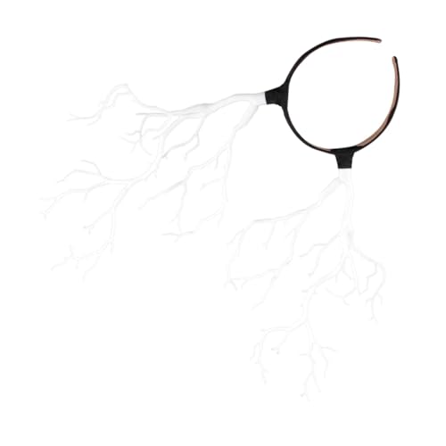 CIYODO Witch Horn Haarschmuck Leichtes Party Haarreif Damen Halloween Cosplay Kopfschmuck Extravaganter Zweig Stirnband CIYODO Witch Horn Haarschmuck Leichtes Party Haarreif Damen Halloween Cosplay Kopfschmuck Extravaganter Zweig Stirnband von CIYODO