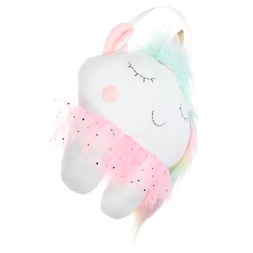 CIYODO Zahnpuppe Cute Pillow süßes Kissen Zahnkissen zum Schlafen Zahnlustiges Kissen Zahnkissen Dekoration Bettkissen Kissen im Wohnzimmer pelziges Kuscheltier Zähne Kissen Stoff von CIYODO