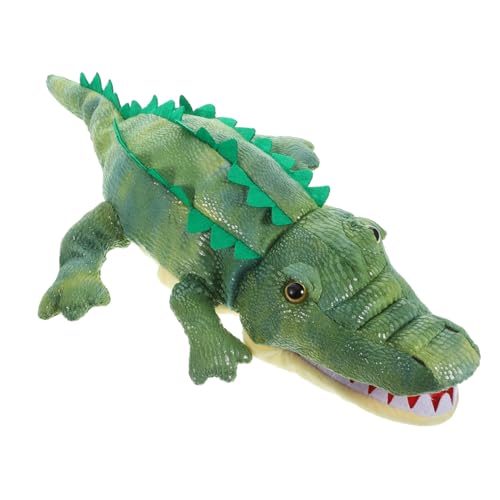 CIYODO tierische Marionette Puppen kinderpuppe crocodock krokottilie handspielpuppe krokodi Simulation Tiermodell Handpuppe für tierisches Plüschtier PP Baumwolle von CIYODO