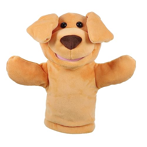 CIYODO üschtier Hund Handpuppe Für Kinder Weiches Stofftier Spielzeug Ideal Für Rollenspiele Und Kreative Unterhaltung Perfekt Für Kleine Tierliebhaber von CIYODO