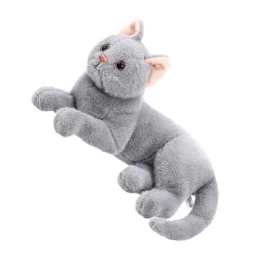 CIYODO Katze Puppe Plüschtier Katze Üschtier Katzenpuppendekoration Üßes Ausgestopftes Kätzchen Spielzeug Weiche Üschpuppe Für Kinderzimmer Dekorative Üschtier Katze Kuschelkissen Und Spielgefährte von CIYODO