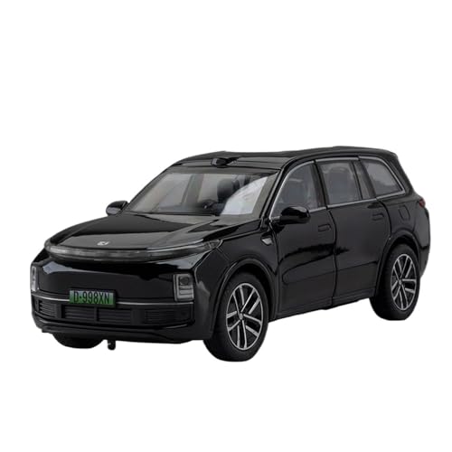 CJJXKBEP Fertiges Modellauto Diecast 1:32 for IDEAL L9 SUV Automodell Licht Sound Türen Geöffnet Miniatur Simulation Fahrzeug Urlaub Geschenke Miniatur Auto Modell im Massstab(Black) von CJJXKBEP