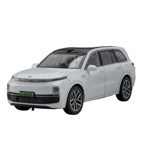 CJJXKBEP Fertiges Modellauto Diecast 1:32 for IDEAL L9 SUV Automodell Licht Sound Türen Geöffnet Miniatur Simulation Fahrzeug Urlaub Geschenke Miniatur Auto Modell im Massstab(White) von CJJXKBEP