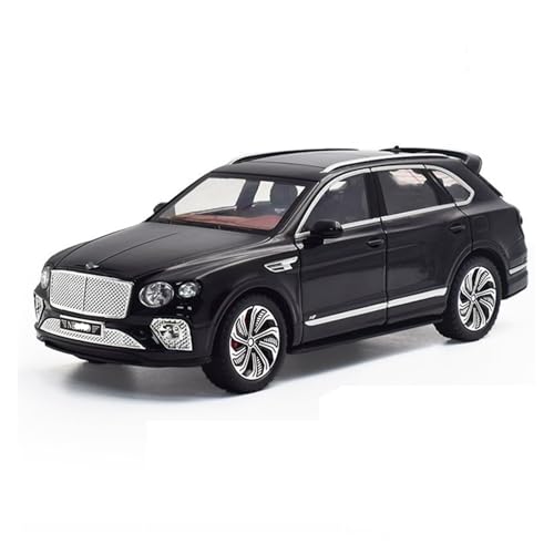 CJJXKBEP Fertiges Modellauto Legierung 1:24 for Bentley Bentayga Luxus-SUV Simulationsautomodell Diecast-Miniaturfahrzeugmodell Miniatur Auto Modell im Massstab(Black) von CJJXKBEP