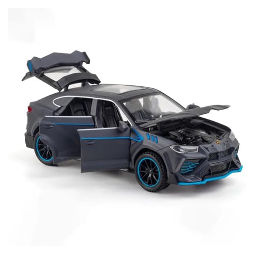 CJJXKBEP Fertiges Modellauto Metall Diecast 1:32 for Lamborghini Urus Modell Auto Zurückziehen Simulation Fahrzeuge Modelle Luxus SUV Miniatur Auto Modell im Massstab(Titanium) von CJJXKBEP