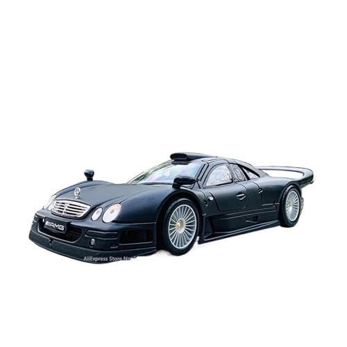 CJJXKBEP Maßstab Fertigmodell Auto 1:18 für Benz AMG CLK GTR Retro Supercar Simulation Legierung Auto Modell Statisches Druckguss Miniaturfahrzeug Modellsammlung Miniatur-Druckguss-Fahrzeug von CJJXKBEP