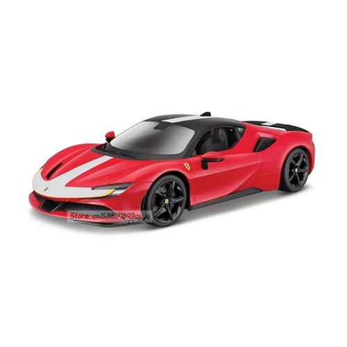 CJJXKBEP Maßstabsgetreues Modellauto im Maßstab 1:18 für Ferrari SF90 FXX K California T 488GTB SP1 Simulation Legierung Auto Modell Statisches Druckguss Miniaturfahrzeug Modell von CJJXKBEP