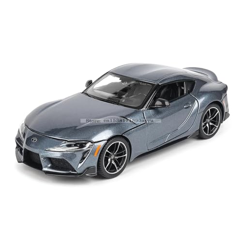 CJJXKBEP Maßstabsgetreues Modellauto im Maßstab 1:24 für Toyota Yaris Supra GR 2021, Simulationslegierung, Modell-Modell-Druckguss, Miniatur-Fahrzeug, Modellausstellung, Miniatur-Druckguss-Fahrzeug von CJJXKBEP