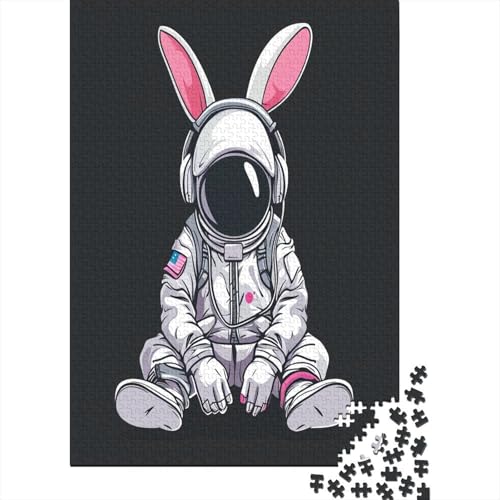 Astronaut Puzzle 1000 Teile,für Erwachsene, Impossible Puzzle,farbenfrohes Legespiel,GesKükenlichkeitsspiel Für Die Ganze Familie,Erwachsenenpuzzle Puzzel 1000pcs (75x50cm) von CJURAMTON