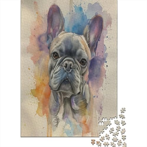 BullHUND 1000 Stück Puzzles Für Erwachsene Teenager Stress Abbauen Familien-Puzzlespiel Mit Poster in 1000-teiliges Puzzle Kinder Lernspiel Spielzeug Geschenk Puzzel 1000pcs (75x50cm) von CJURAMTON