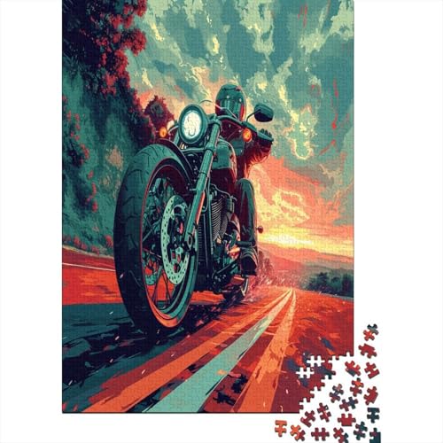 Dirt Bike Puzzle 1000 Teile Erwachsene Puzzles Für Erwachsene Klassische Puzzles 1000 Teile Erwachsene Puzzlespiel Schwer Pädagogisches Spielzeug Erwachsene Kinder Puzzel 1000pcs (75x50cm) von CJURAMTON