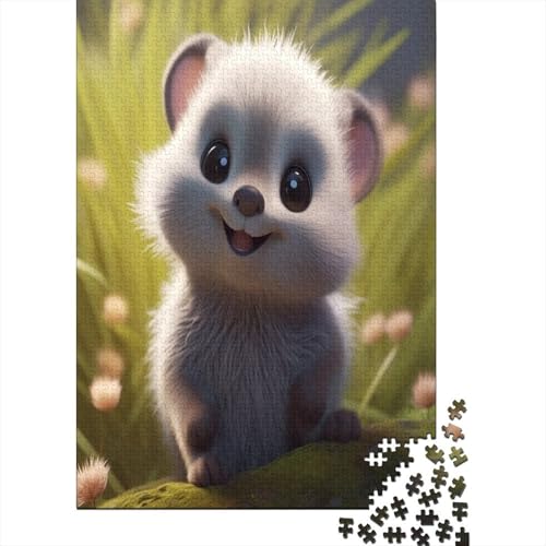 Niedlicher Hamster Puzzle 1000 Teile Puzzle Für Erwachsene Und Kinder Ab 14 Jahren Puzzel 1000pcs (75x50cm) von CJURAMTON