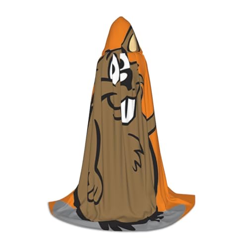 CKGODGF Stilvoller Kapuzenumhang mit Biber-Druck, perfekt für Winter, Karneval und Cosplay, weicher und langfristiger Umhang CKGODGF Stilvoller Kapuzenumhang mit Biber-Druck, perfekt für Winter, Karneval und Cosplay, weicher und langfristiger Umhang von CKGODGF