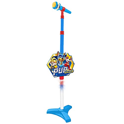 CLAUDIO REIG 2540 Paw Patrol Standmikrofon Spielzeug, blau, M von CLAUDIO REIG