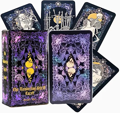 CLDURHGE Tarotkarten mit Buch, Tarotkarten für Anfänger 78 Skelett-Tarotkarten mit elektronischer Version Handbuch Tarotkarten in Standardgröße Englische Ausgabe CLDURHGE Tarotkarten mit Buch, Tarotkarten für Anfänger 78 Skelett-Tarotkarten mit elektronischer Version Handbuch Tarotkarten in Standardgröße Englische Ausgabe von CLDURHGE