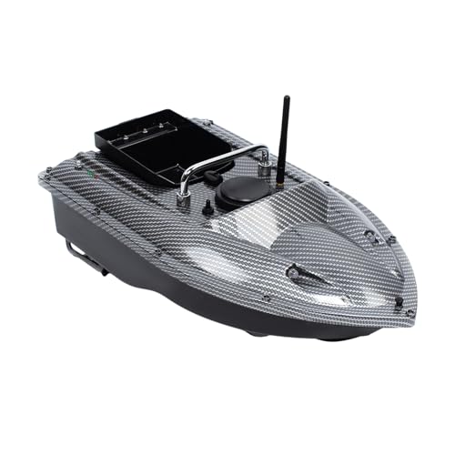 CLEADONG Ferngesteuertes Boot, Smart RC Wireless Köder Boot, 500M Fischerköderboot mit Fernsteuerung Angelköderboot 1.5KG Beladung Futterboot von CLEADONG