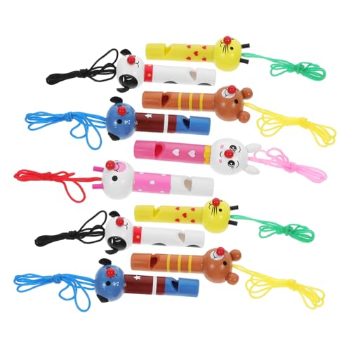 CLISPEED 10 Stück Teiliges Bunte Holzpfeifen Tierform Glatte Oberfläche Sichere Kinderpfeifen für Gehirnentwicklung Geeignet als Mitgebsel Kindergeburtstag und Lernspielzeug für CLISPEED 10 Stück Teiliges Bunte Holzpfeifen Tierform Glatte Oberfläche Sichere Kinderpfeifen für Gehirnentwicklung Geeignet als Mitgebsel Kindergeburtstag und Lernspielzeug für von CLISPEED