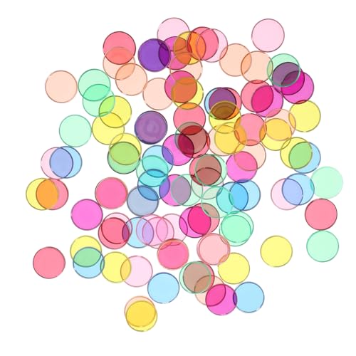 CLISPEED 100 Stück Bunte Transparente Lernscheiben mit Metallrand Kindersichere Mathematik Rechenhilfe für Grundschule und Vorschule Vielseitige Spiel und Lernspielzeuge CLISPEED 100 Stück Bunte Transparente Lernscheiben mit Metallrand Kindersichere Mathematik Rechenhilfe für Grundschule und Vorschule Vielseitige Spiel und Lernspielzeuge von CLISPEED