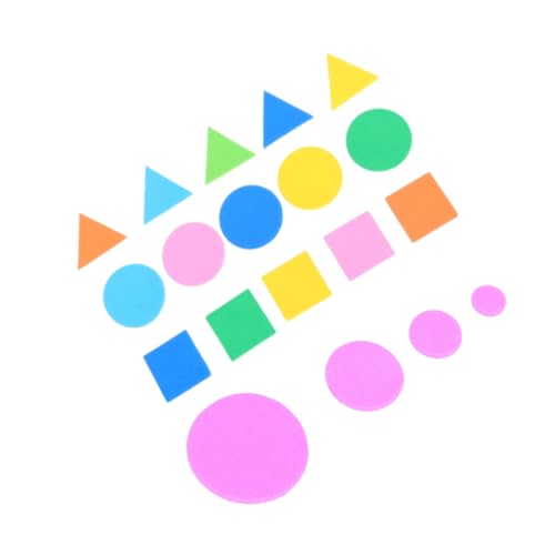 CLISPEED 1000 Stück Teiliges Selbstklebende Bunte Eva Sticker für Geometrische Formen Aufkleber Kognitive Lernsticker zum Basteln Ablösbar Vielseitig für DIY und Scrapbooking CLISPEED 1000 Stück Teiliges Selbstklebende Bunte Eva Sticker für Geometrische Formen Aufkleber Kognitive Lernsticker zum Basteln Ablösbar Vielseitig für DIY und Scrapbooking von CLISPEED