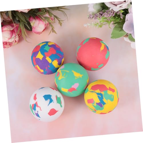 CLISPEED 12 Stück Teiliges Bunte Elastische Sprungbälle aus Weichem Eva Spielerisches Lernspielzeug für Kindergeburtstag Freizeit und Farbenerkennung CLISPEED 12 Stück Teiliges Bunte Elastische Sprungbälle aus Weichem Eva Spielerisches Lernspielzeug für Kindergeburtstag Freizeit und Farbenerkennung von CLISPEED
