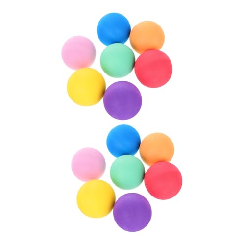 CLISPEED 14 Stück Teiliges Weiche Bunt Elastische Indoor spielbälle Kleine Softbälle für Kindergarten und Familienspaß CLISPEED 14 Stück Teiliges Weiche Bunt Elastische Indoor spielbälle Kleine Softbälle für Kindergarten und Familienspaß von CLISPEED