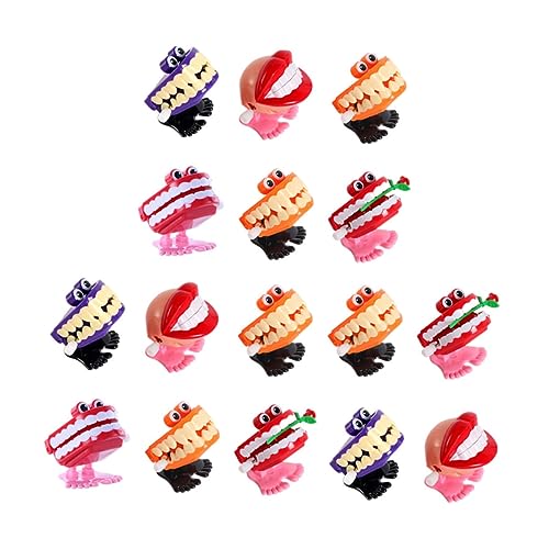 CLISPEED 16 Stück Teiliges Aufziehspielzeug Wind up Zähne für Lernspielzeug Kreativität und Aufmerksamkeit Lustiges Hüpfendes Spielmechanismus Zufällige Designs CLISPEED 16 Stück Teiliges Aufziehspielzeug Wind up Zähne für Lernspielzeug Kreativität und Aufmerksamkeit Lustiges Hüpfendes Spielmechanismus Zufällige Designs von CLISPEED