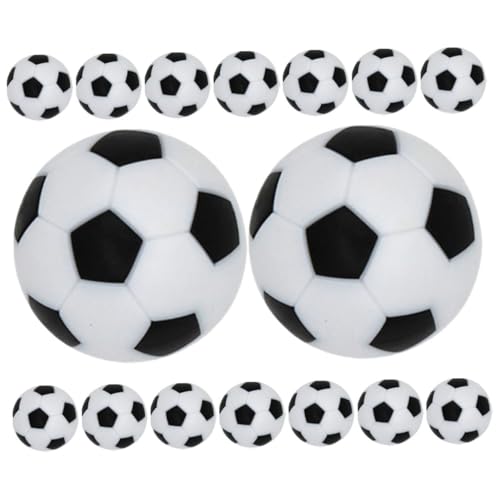 CLISPEED 16 Stück Teiliges Tischfußball Ersatzbälle HIPS Material Langlebig Leicht zu Reinigen Mini Fußball für Tischkicker Freizeitspiel Familie Freunde CLISPEED 16 Stück Teiliges Tischfußball Ersatzbälle HIPS Material Langlebig Leicht zu Reinigen Mini Fußball für Tischkicker Freizeitspiel Familie Freunde von CLISPEED