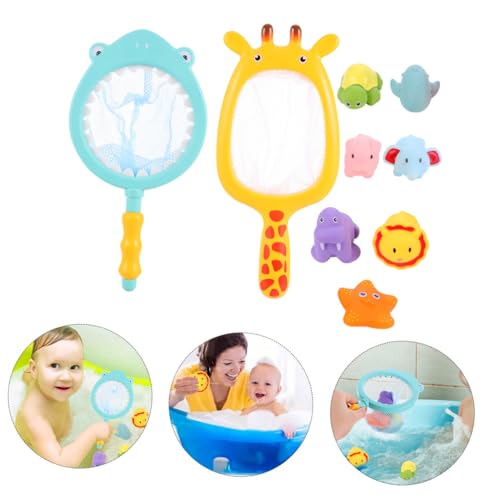 CLISPEED 2 Sätze Badespielzeug für Sprühfunktion Tier Wasserspielzeug für Badewanne Handliches Angelnetz Fördert Hand Auge Koordination Geschenkidee für Kleinkinder CLISPEED 2 Sätze Badespielzeug für Sprühfunktion Tier Wasserspielzeug für Badewanne Handliches Angelnetz Fördert Hand Auge Koordination Geschenkidee für Kleinkinder von CLISPEED