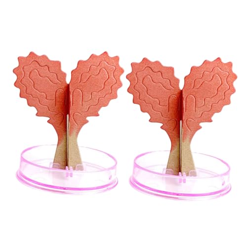 CLISPEED 2 Sätze DIY Herzförmiger Papierbaum Kreatives Wachsender Baum für Dekoration Valentinstag mit Zufälligem Sockel CLISPEED 2 Sätze DIY Herzförmiger Papierbaum Kreatives Wachsender Baum für Dekoration Valentinstag mit Zufälligem Sockel von CLISPEED