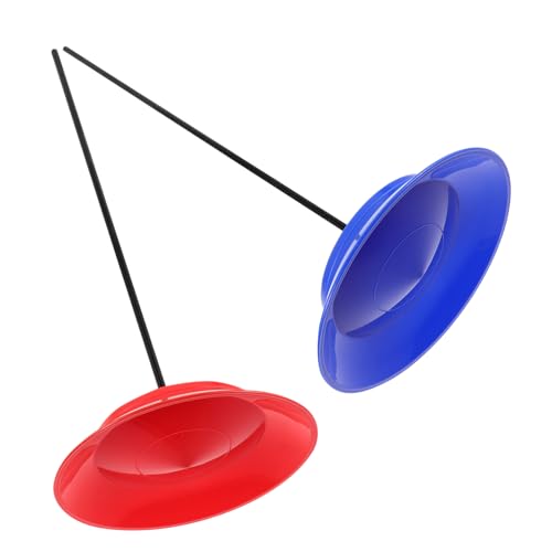 CLISPEED 2 Sätze Jonglierteller Teilig mit Stab Zirkusspielzeug für Erwachsene und Robustes Jonglier und Balance für Zirkusshows und Jongliertraining CLISPEED 2 Sätze Jonglierteller Teilig mit Stab Zirkusspielzeug für Erwachsene und Robustes Jonglier und Balance für Zirkusshows und Jongliertraining von CLISPEED