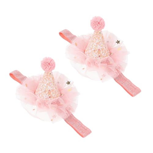 CLISPEED 2 Stück Teiliges Geburtstagshut aus Weichem mit Netzgarn und Pailletten Leichte Partyhüte für Kleinkinder Komfortabel Sichere Kopfbedeckung für Mädchen und Jungen CLISPEED 2 Stück Teiliges Geburtstagshut aus Weichem mit Netzgarn und Pailletten Leichte Partyhüte für Kleinkinder Komfortabel Sichere Kopfbedeckung für Mädchen und Jungen von CLISPEED