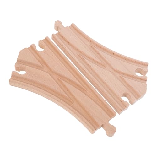 CLISPEED 2 Stück Teiliges Holz Zugschienen mit Mehrfach Weichen für Kreative Erweiterbare Eisenbahn Spiele Kompatibel mit Thomas Zügen Fördert Feinmotorik und Problemlösendes CLISPEED 2 Stück Teiliges Holz Zugschienen mit Mehrfach Weichen für Kreative Erweiterbare Eisenbahn Spiele Kompatibel mit Thomas Zügen Fördert Feinmotorik und Problemlösendes von CLISPEED