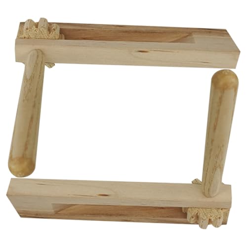 CLISPEED 2 Stück Teiliges Holzratschen Musikspielzeug Geräuschmacher Sicher und Geruchlos Frühe Instrumentenförderung für Sportveranstaltungen und Spielspaß CLISPEED 2 Stück Teiliges Holzratschen Musikspielzeug Geräuschmacher Sicher und Geruchlos Frühe Instrumentenförderung für Sportveranstaltungen und Spielspaß von CLISPEED